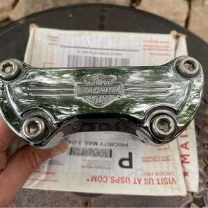 Chrome Harley Davidson One Piece 5” Handlebar Riser